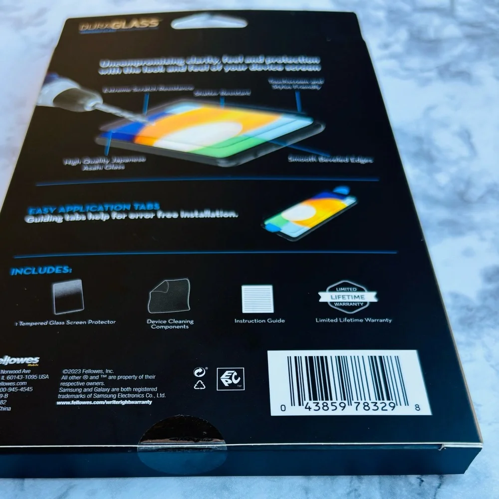 DURAGLASS Tempered Glass Screen Protector, NEW, Samsung Galaxy‎ A13 5G & A13 LTE